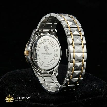 Reloj De Lujo Para Hombre Premium White Gold