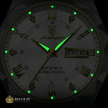 Reloj De Lujo Para Hombre Premium White Gold