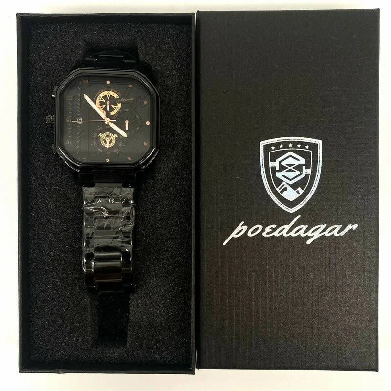 Reloj Poedagar Negro