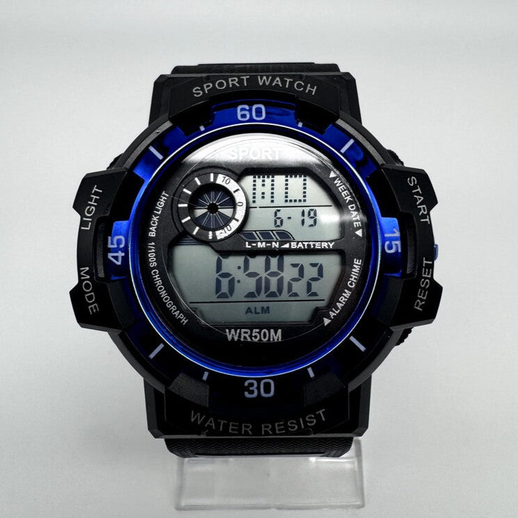 Reloj Deportivo Azul