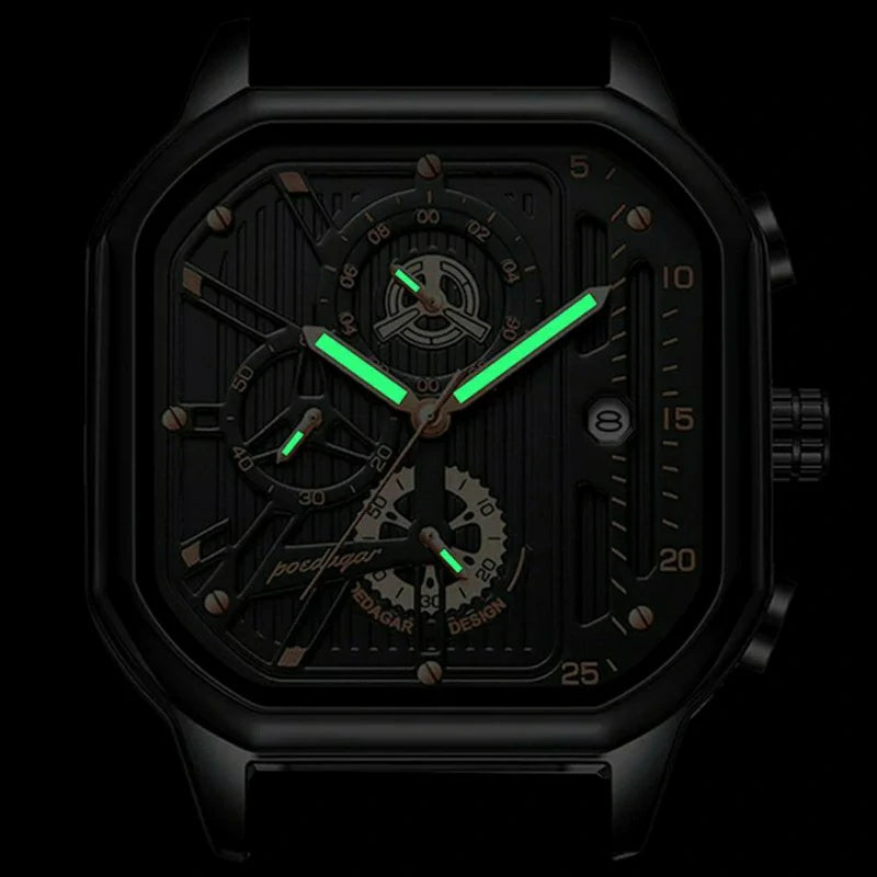 Reloj Poedagar Negro