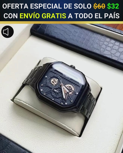 Reloj Poedagar Negro